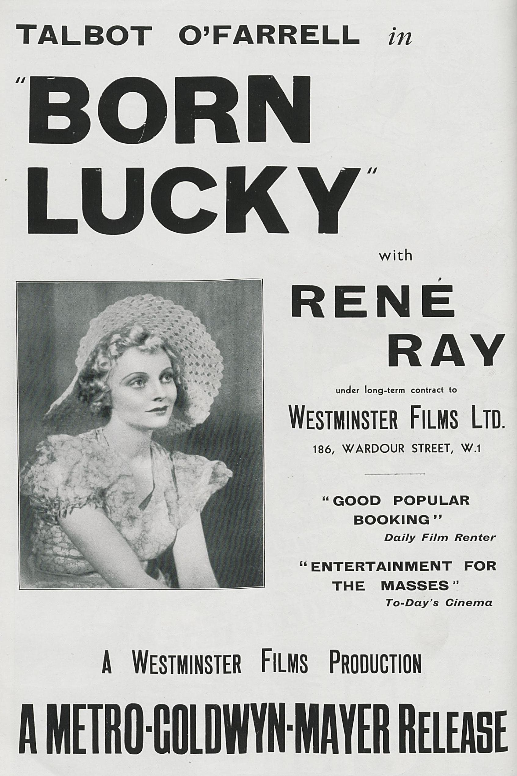 Born Lucky backdrop