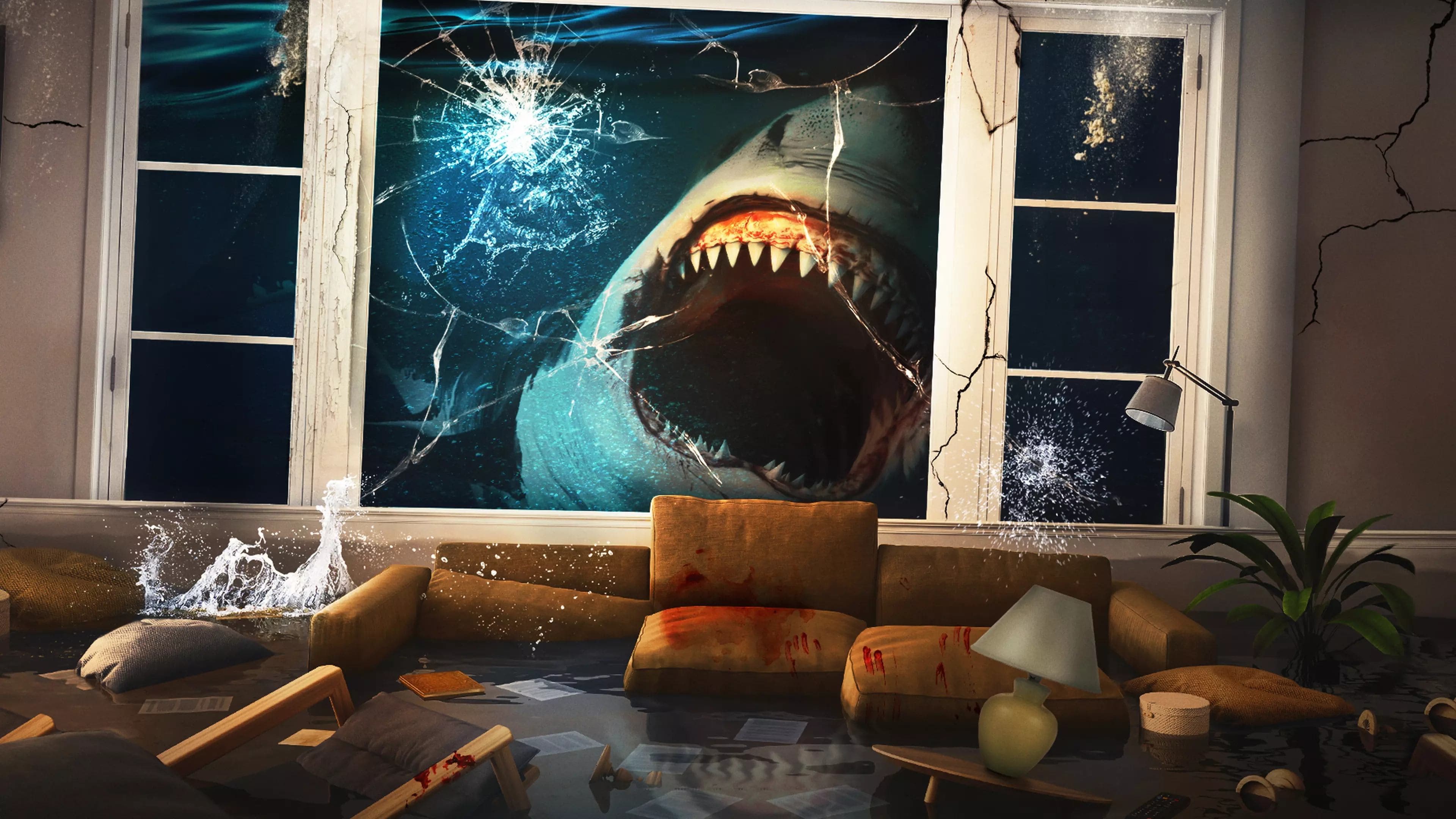 Swim backdrop