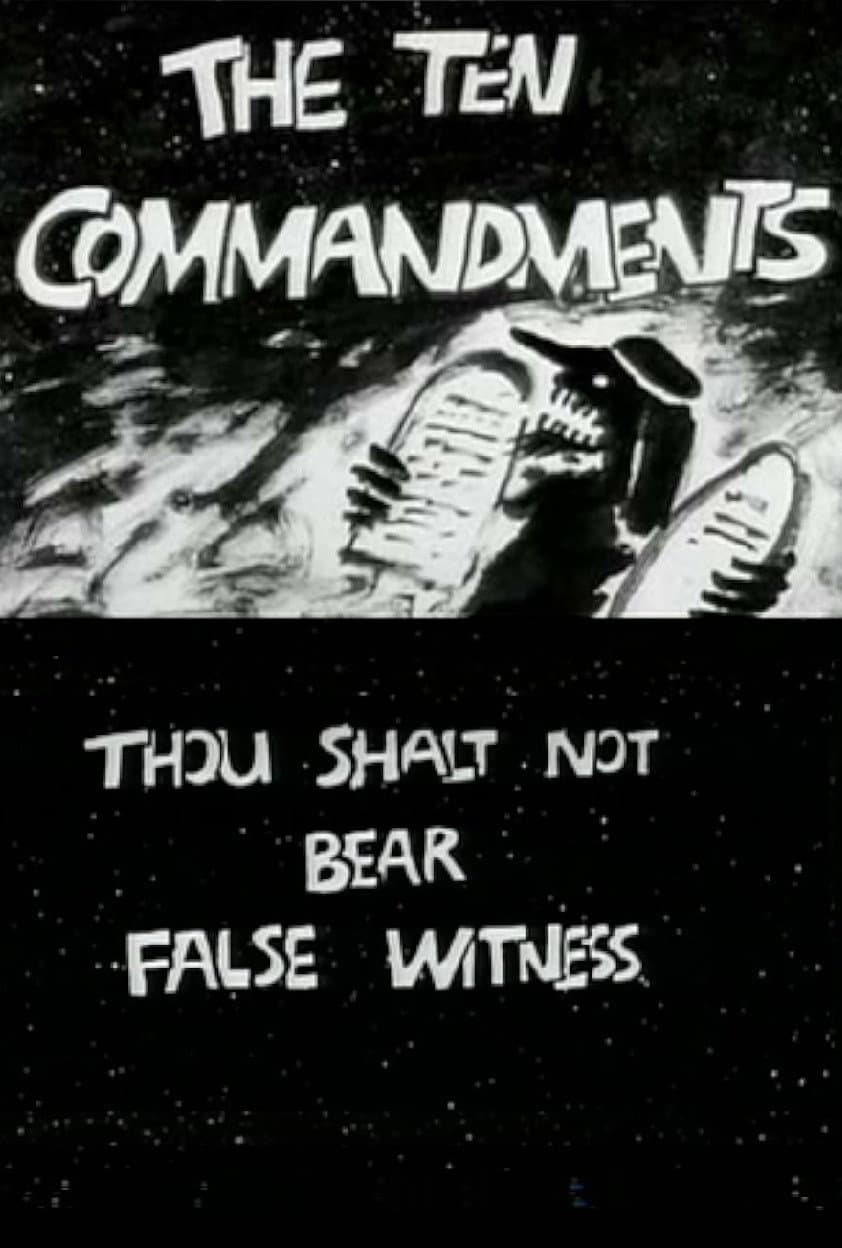 The Ten Commandments Number 8: Thou Shalt Not Bear False Witness backdrop