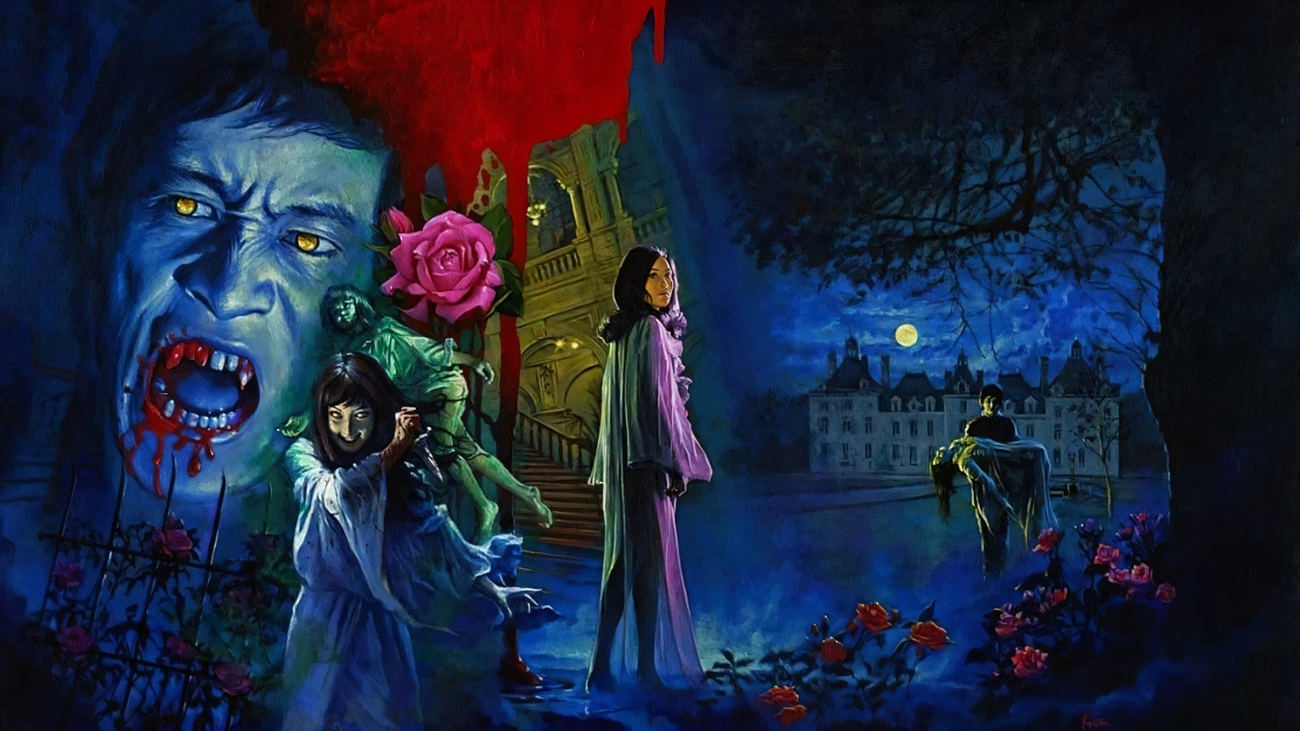 Lake of Dracula backdrop