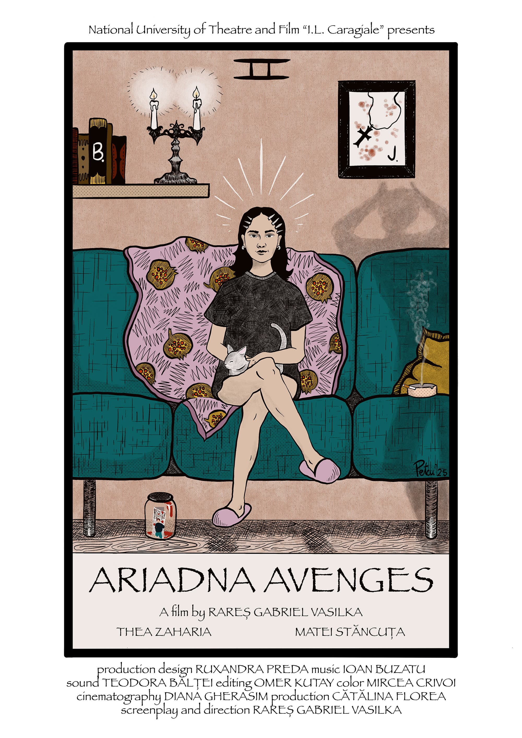 ARIADNA AVENGES backdrop