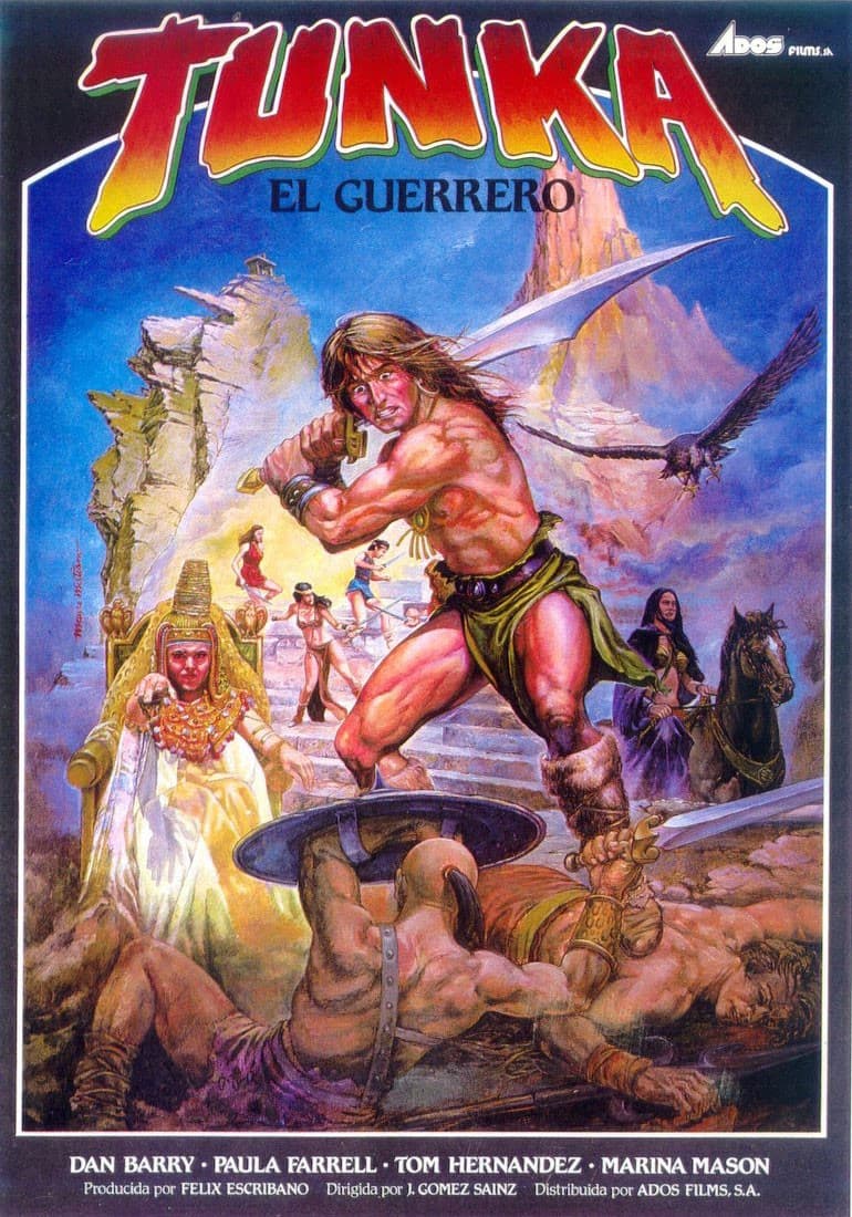 Tunka, El Guerrero backdrop