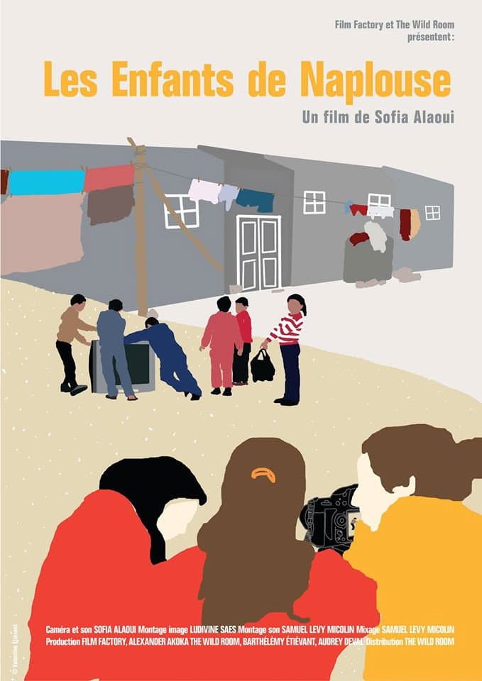 Children of Nablus backdrop