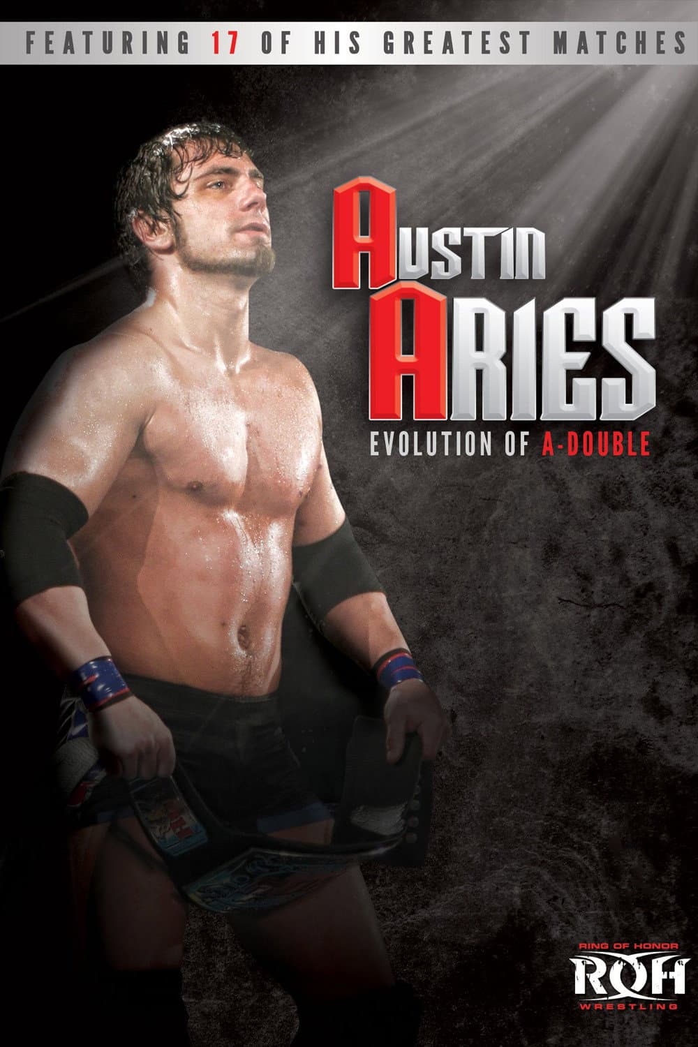 Austin Aries: Evolution of A-Double backdrop