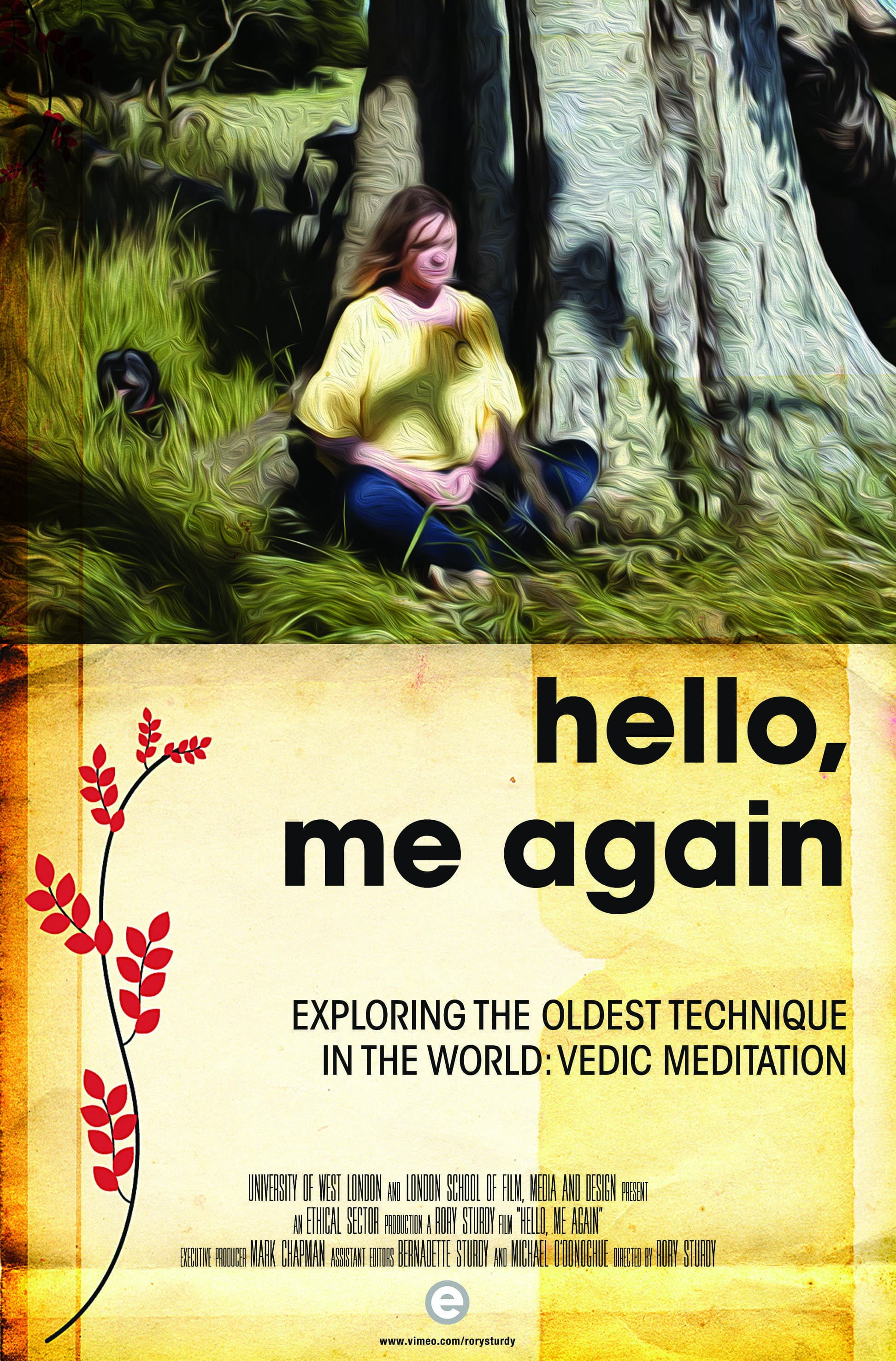 Hello, Me Again backdrop
