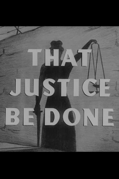 That Justice Be Done backdrop