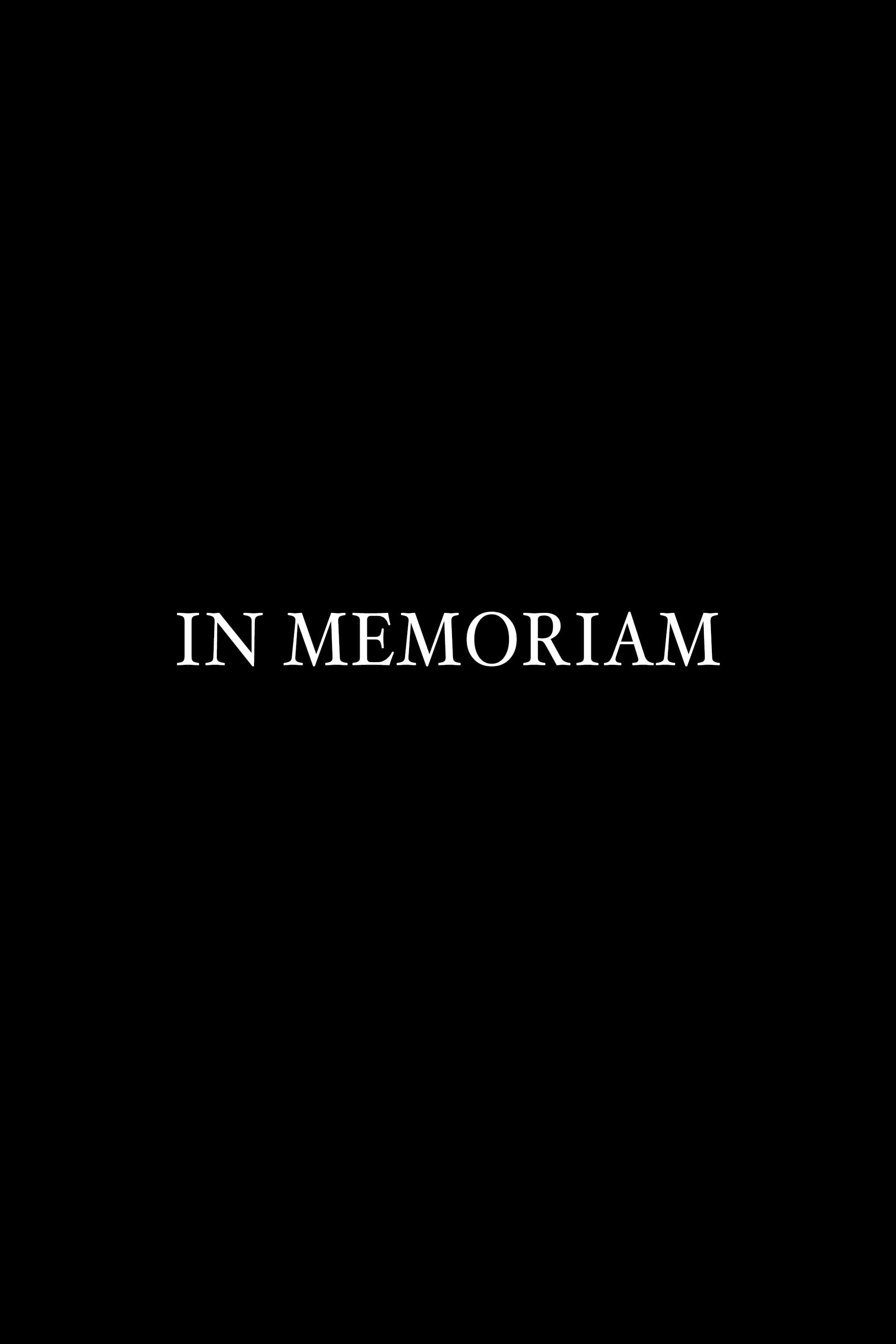 In Memoriam backdrop