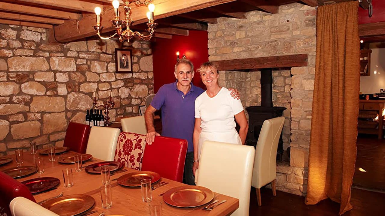 Restaurant in Our Living Room backdrop