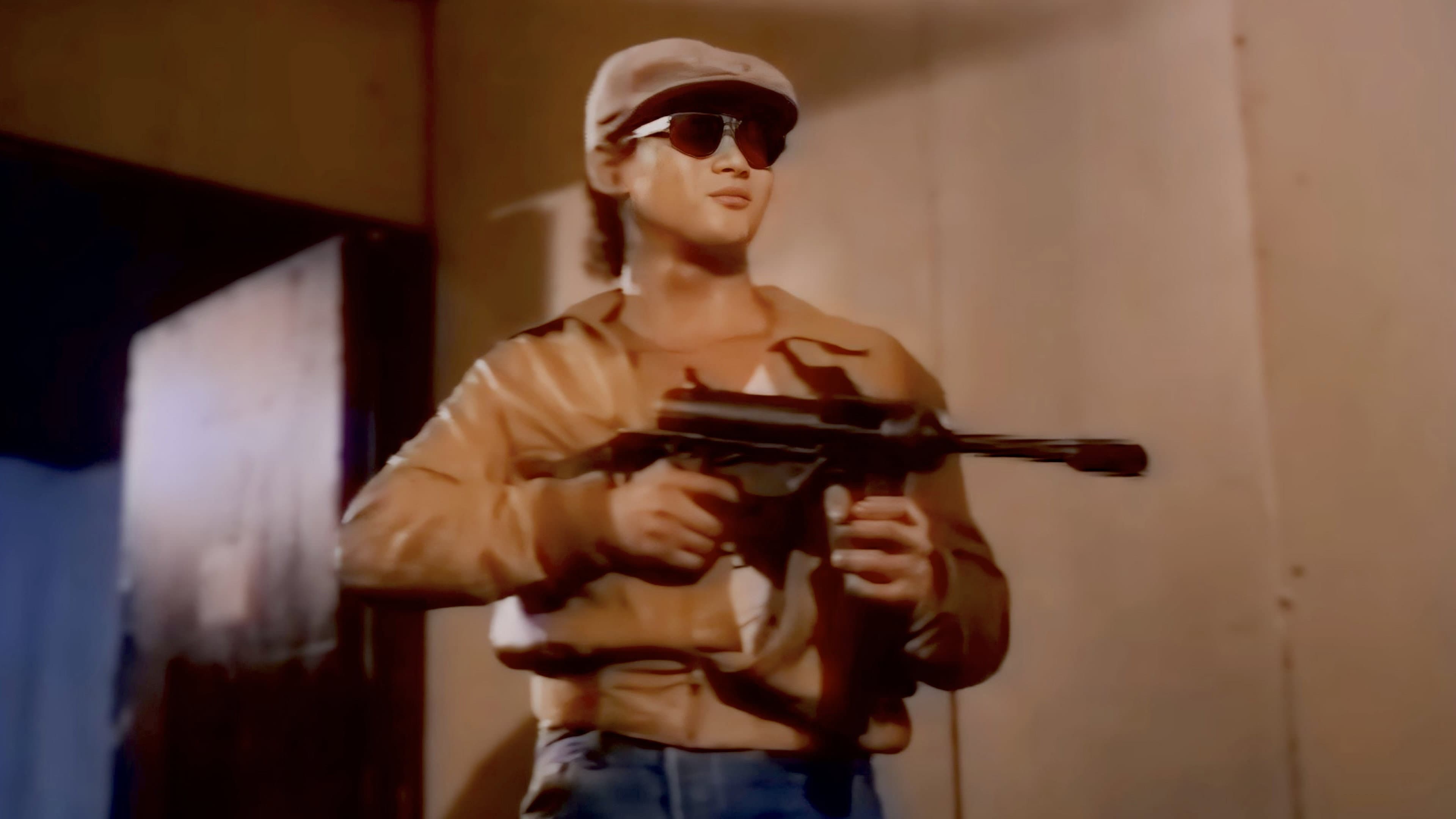 Grease Gun Gang backdrop