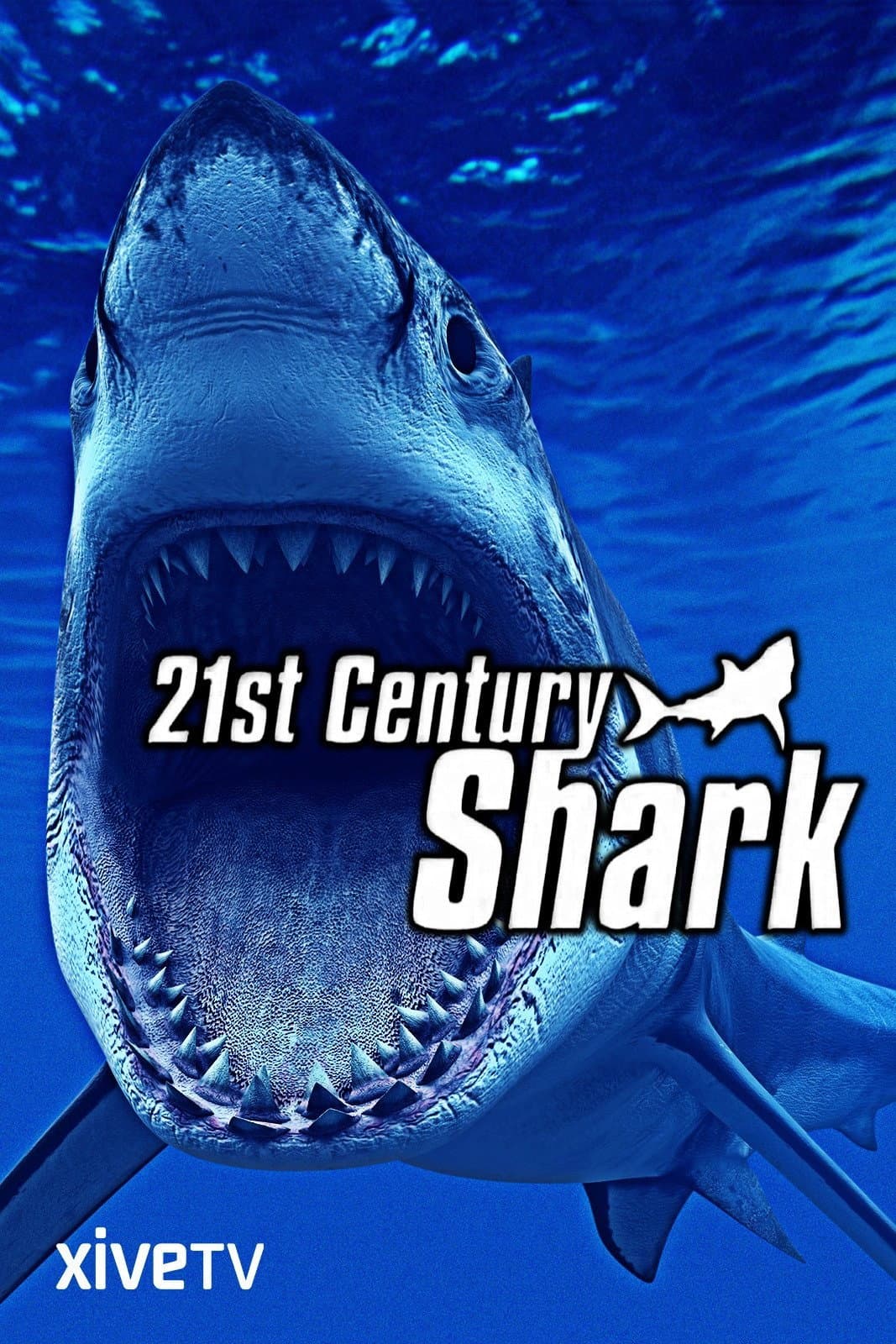 21st Century Shark backdrop