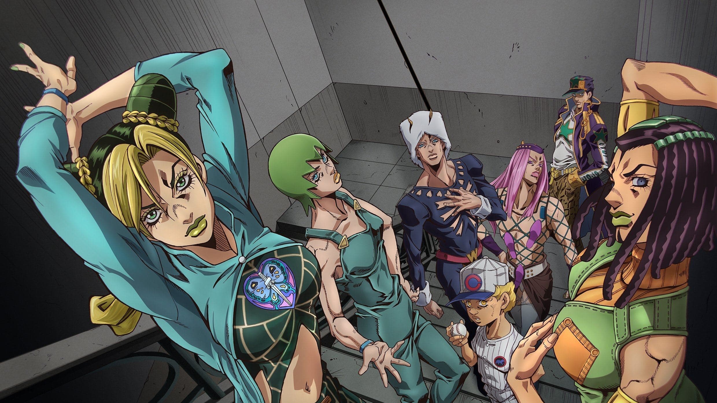 JoJo's Bizarre Adventure backdrop