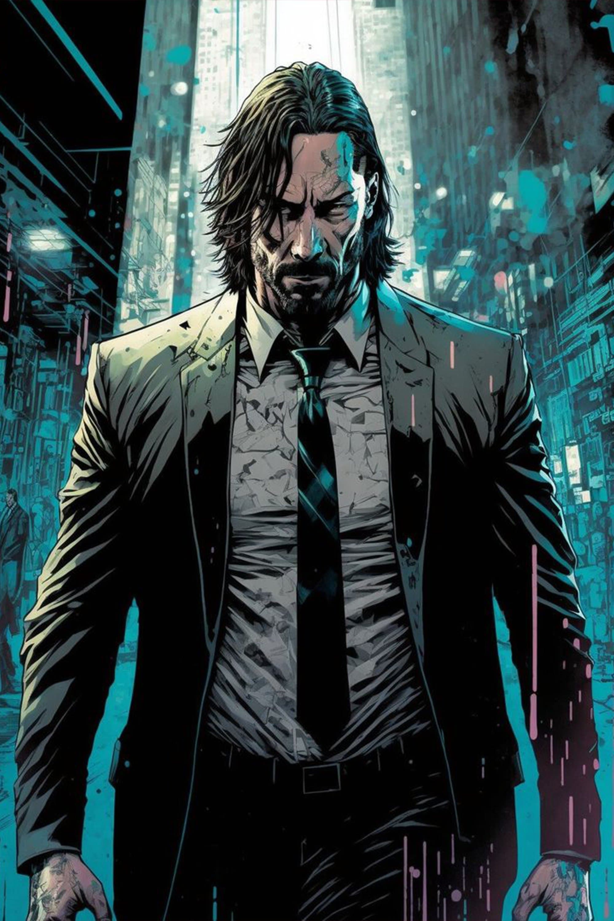 Untitled Animated John Wick Prequel backdrop