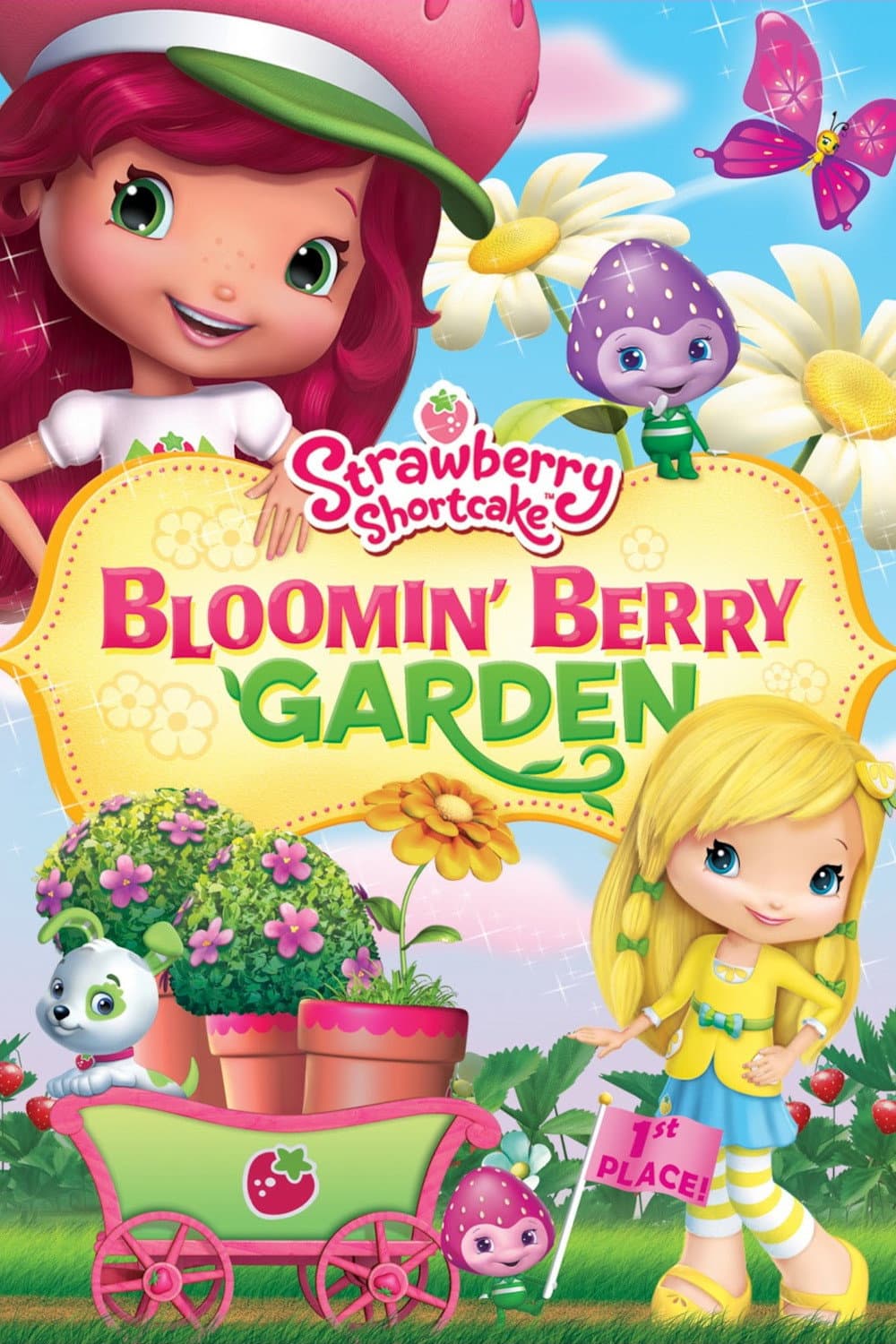 Strawberry Shortcake: Bloomin Berry Garden backdrop