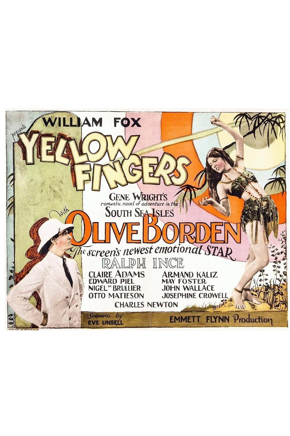 Yellow Fingers backdrop
