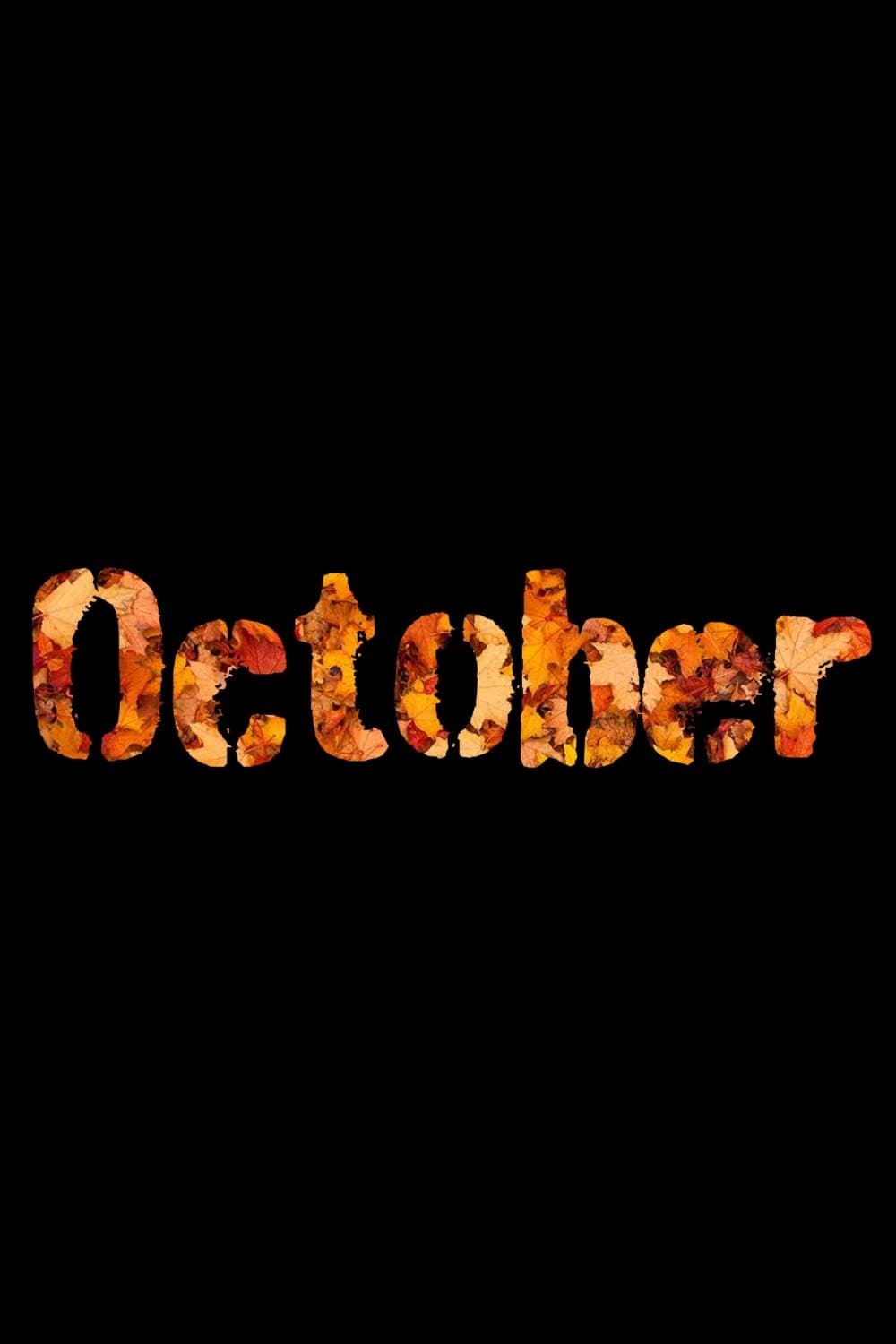 October backdrop