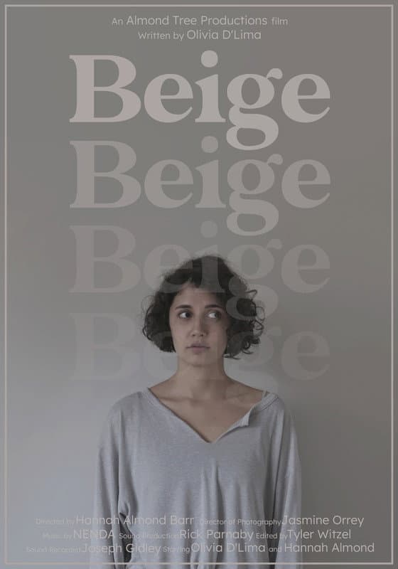 Beige backdrop