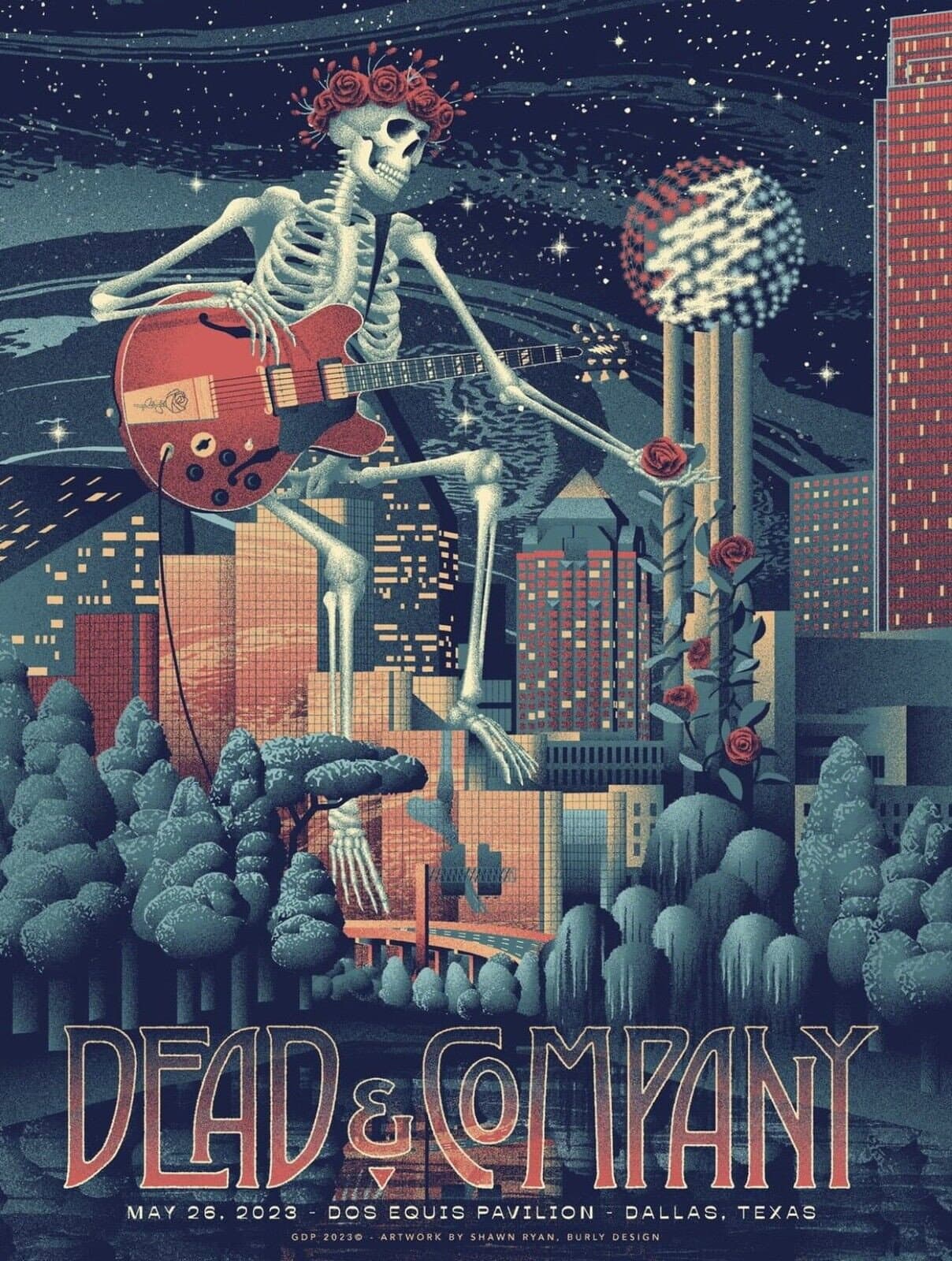 Dead & Company: 2023-05-26 Dos Equis Pavilion, Dallas, TX backdrop