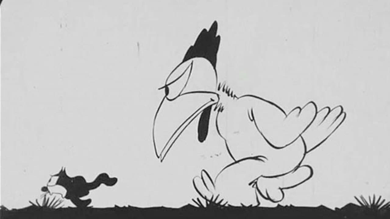 Felix the Cat Dines and Pines backdrop