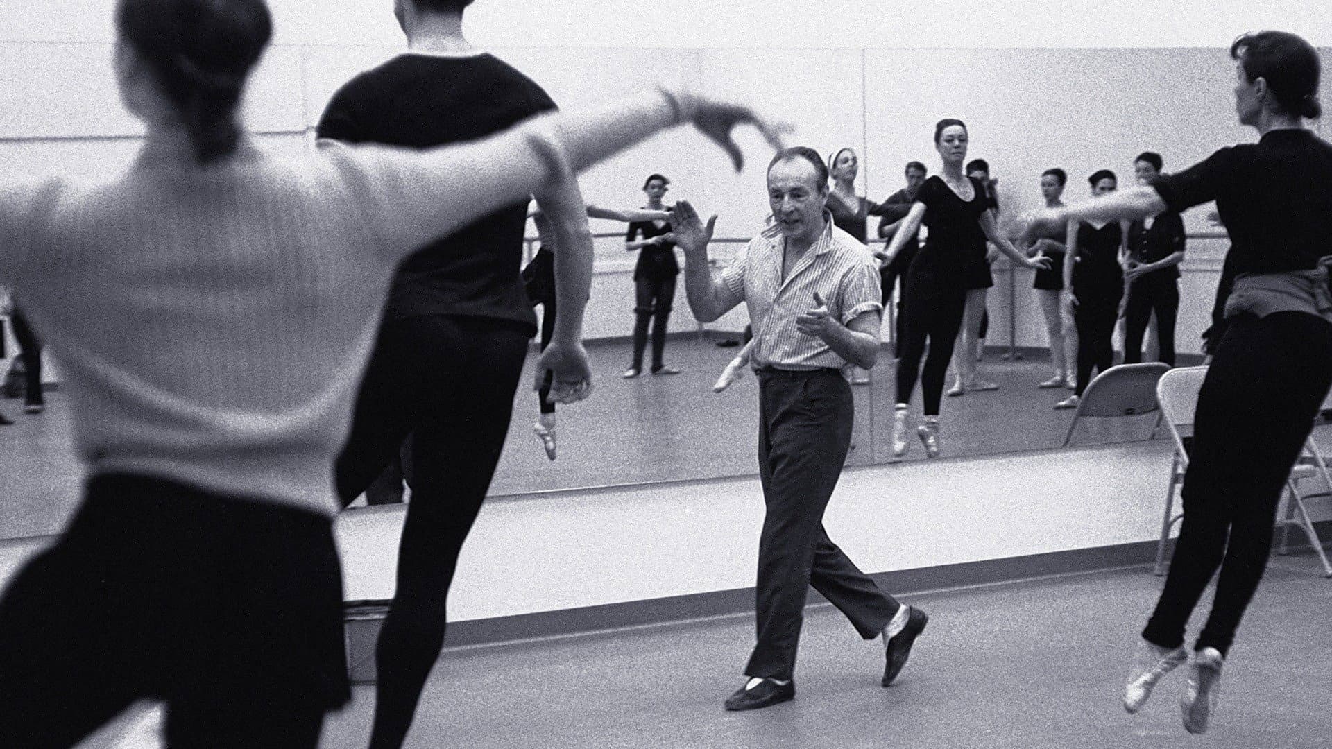 In Balanchine's Classroom backdrop