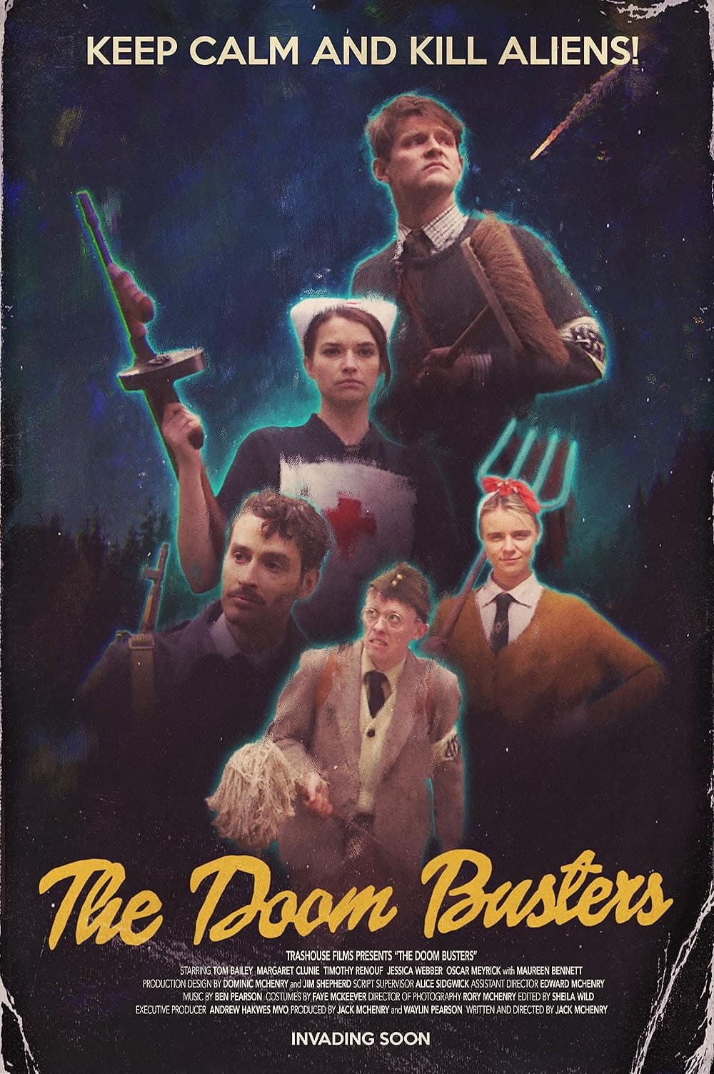 The Doom Busters backdrop