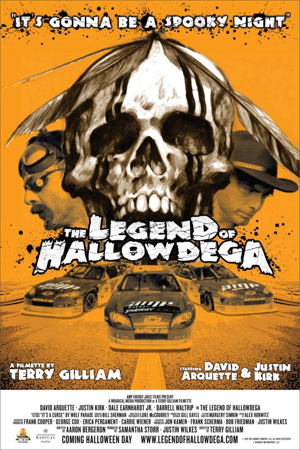 The Legend of Hallowdega backdrop