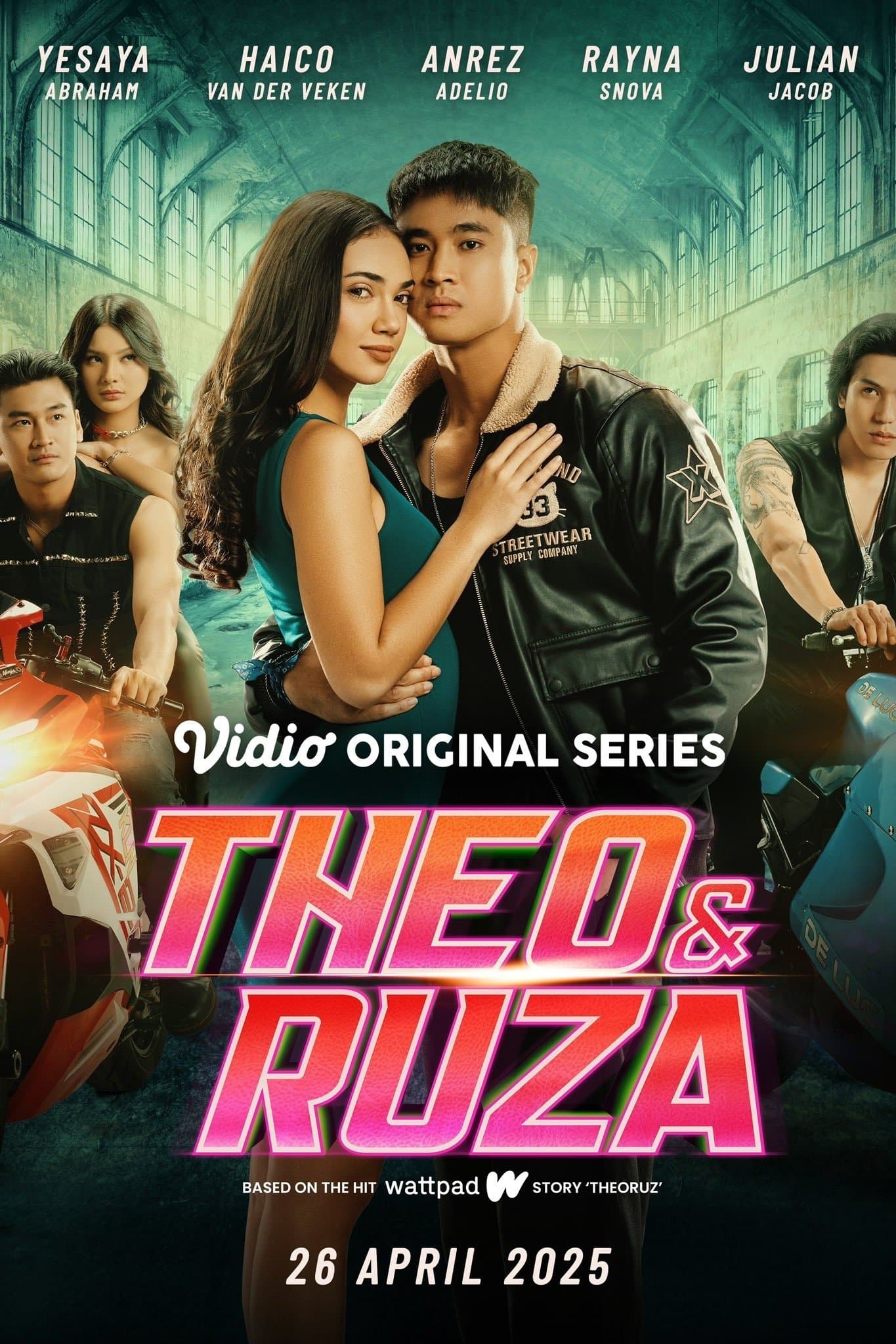 Theo & Ruza backdrop