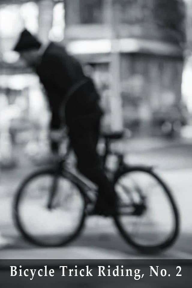 Bicycle Trick Riding, No. 2 backdrop