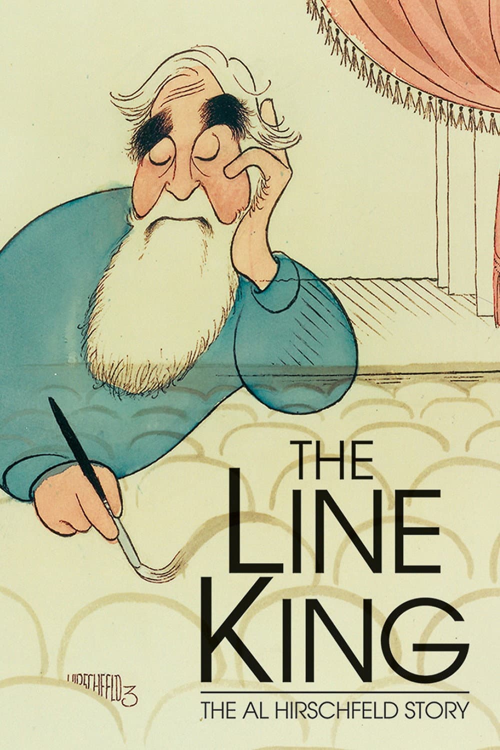 The Line King: The Al Hirschfeld Story backdrop
