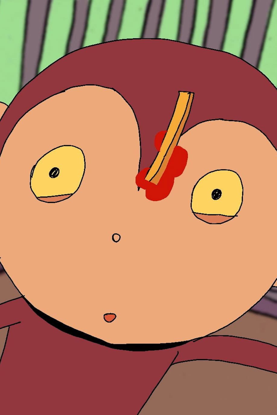Bobo the Monkey backdrop