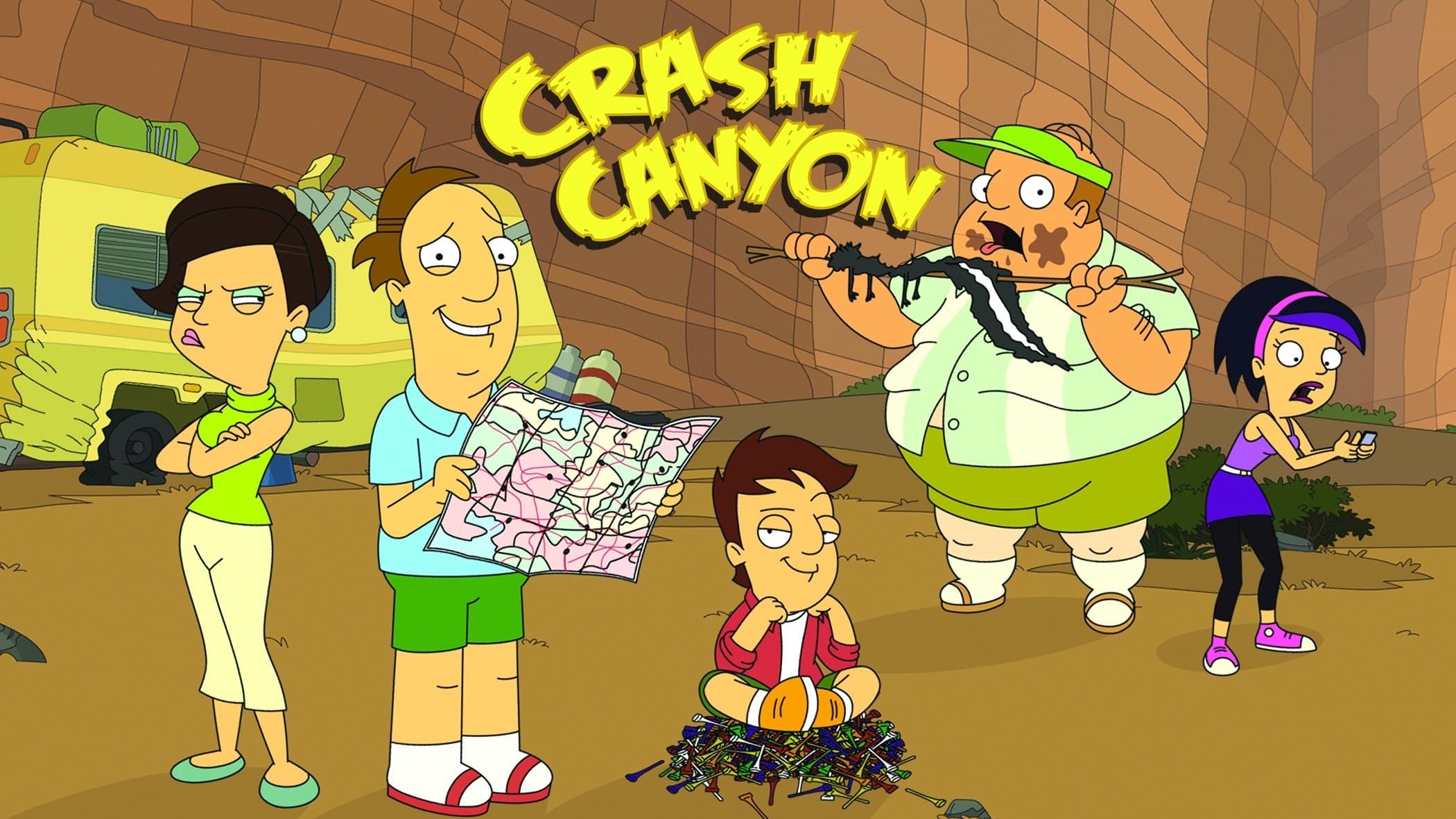 Crash Canyon backdrop
