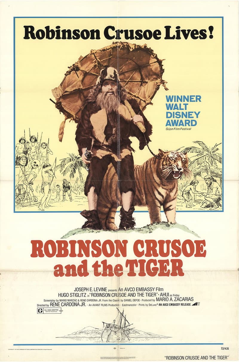 Robinson Crusoe backdrop