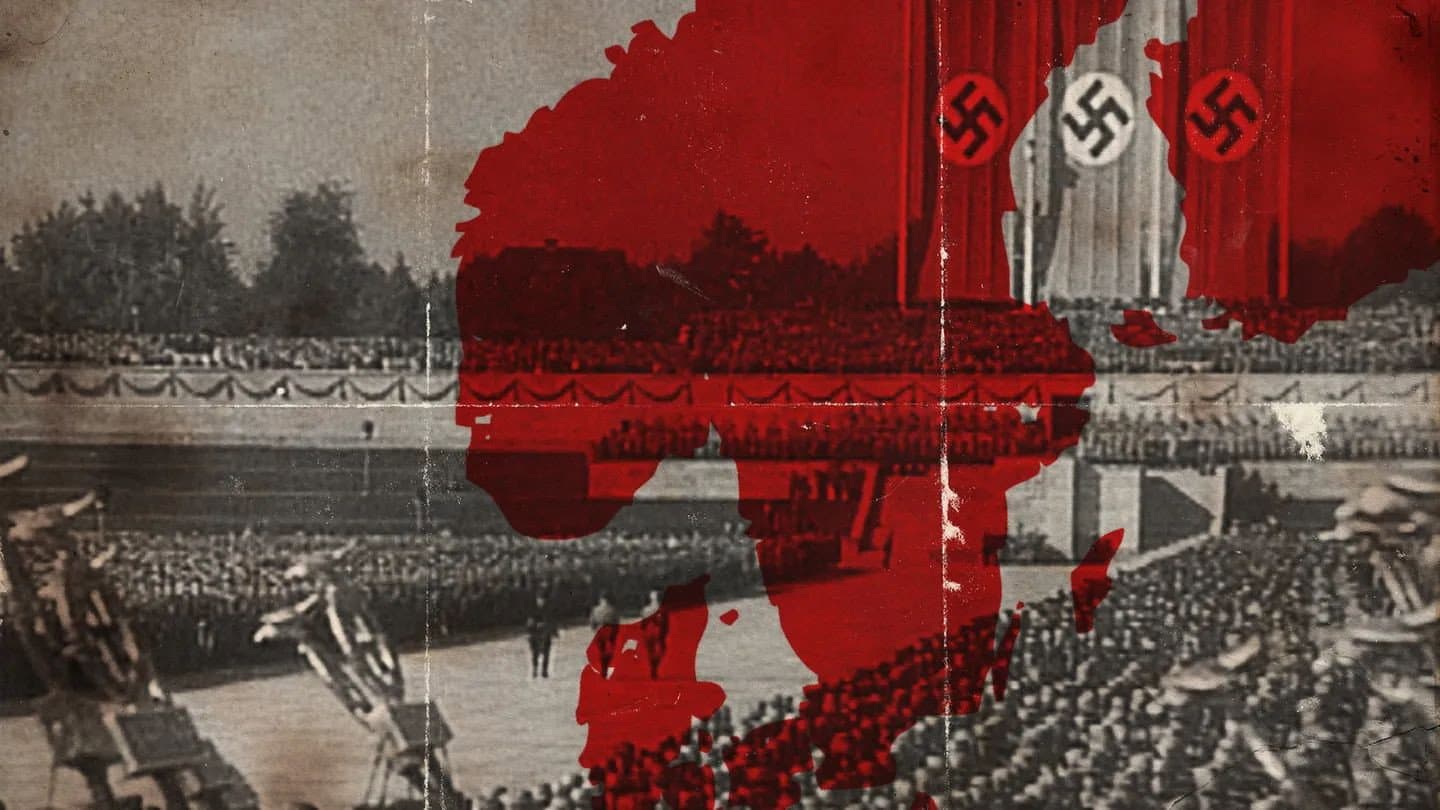 Scandinavia in Hitlers Iron Fist backdrop