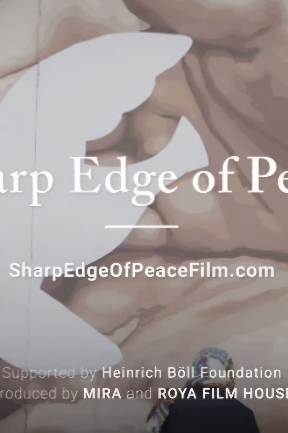 The Sharp Edge of Peace backdrop