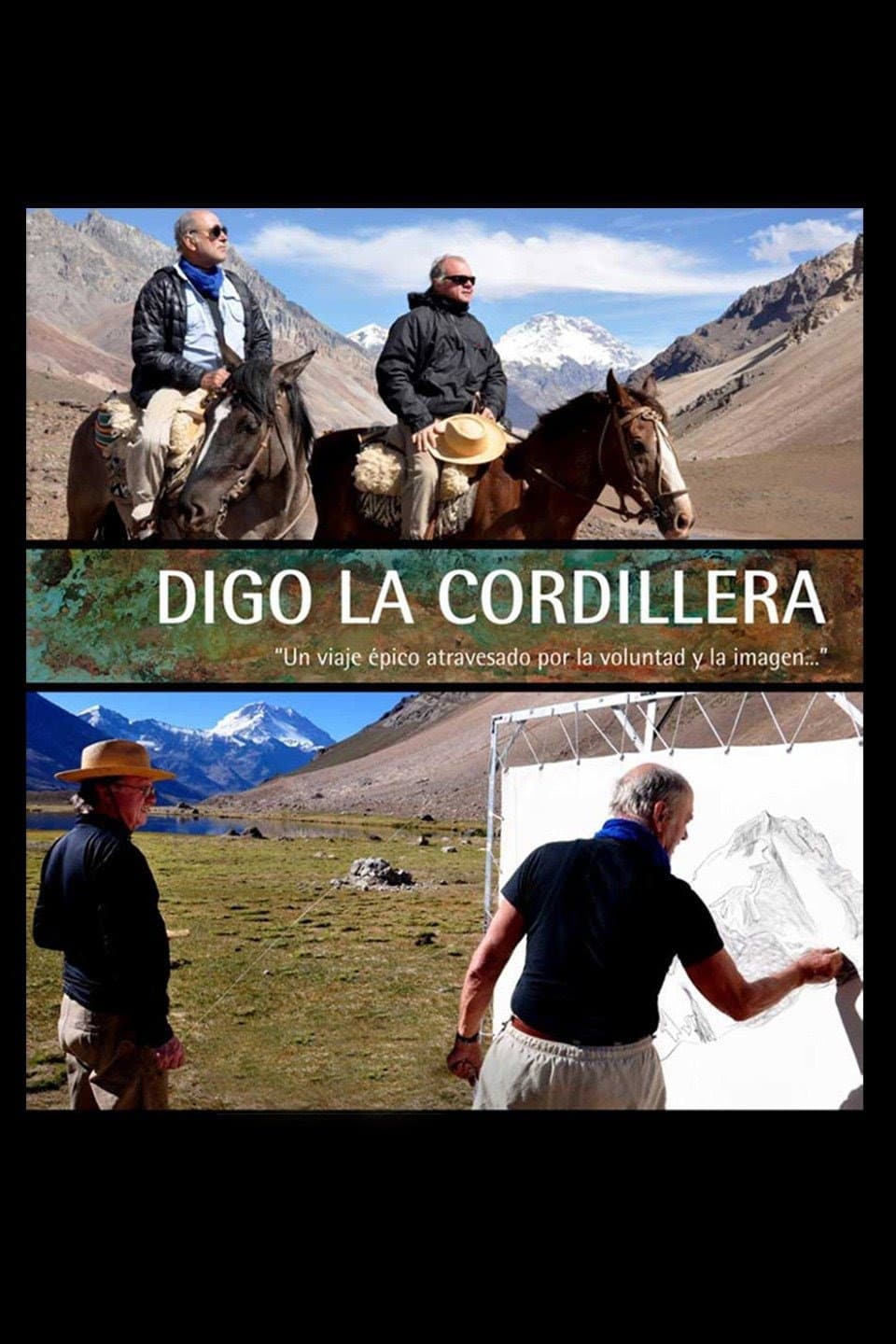 Digo la cordillera, cuadernos de viaje backdrop