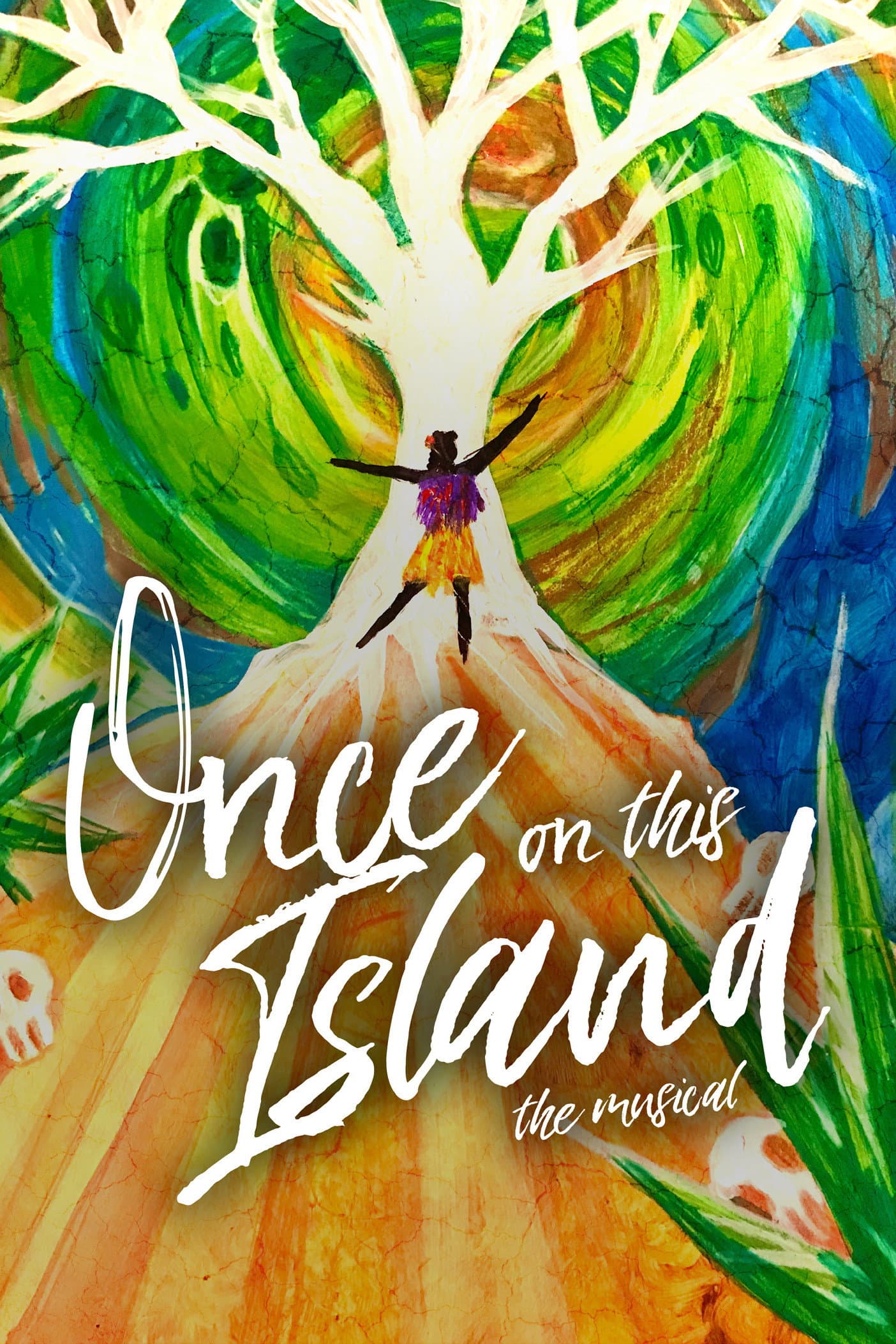 Once On This Island backdrop