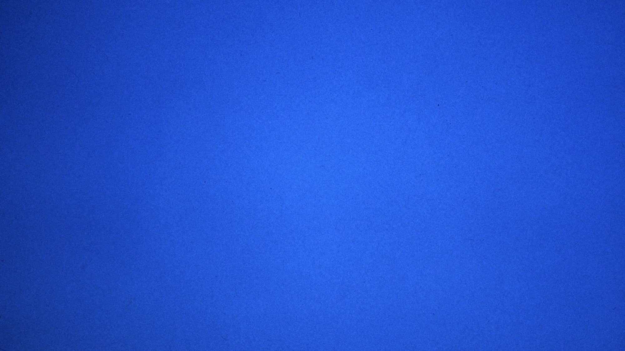 Blue backdrop