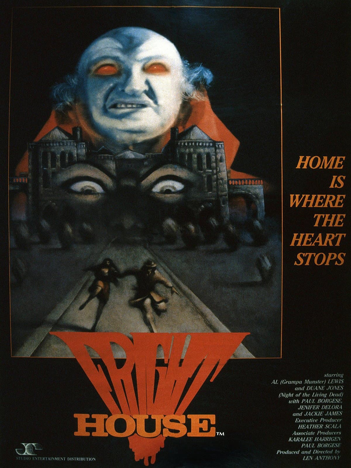 Fright House backdrop