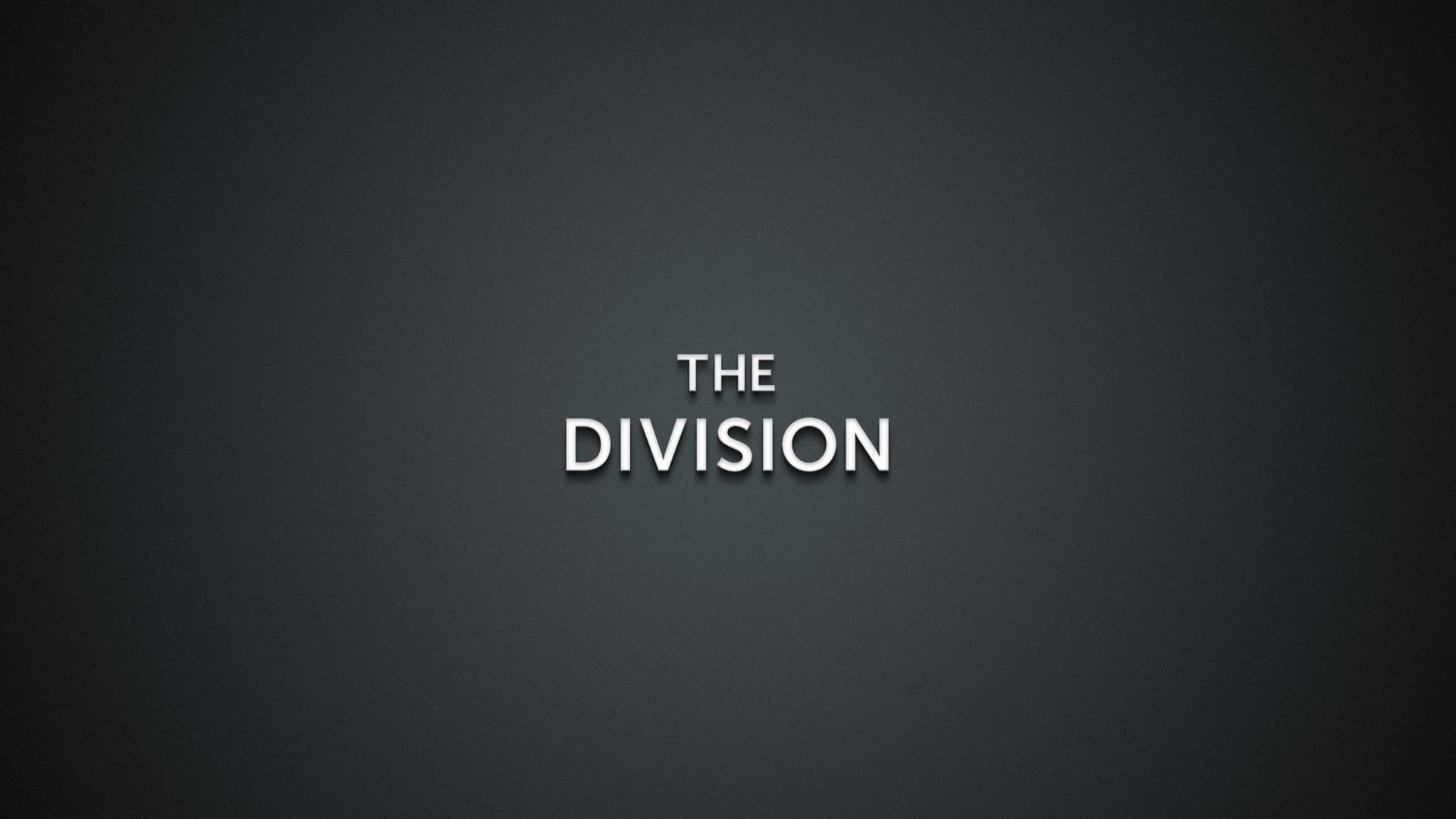 The Division backdrop