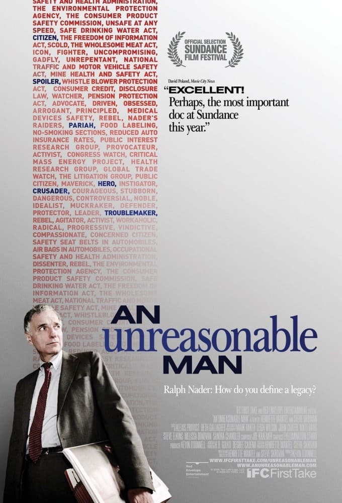 An Unreasonable Man backdrop