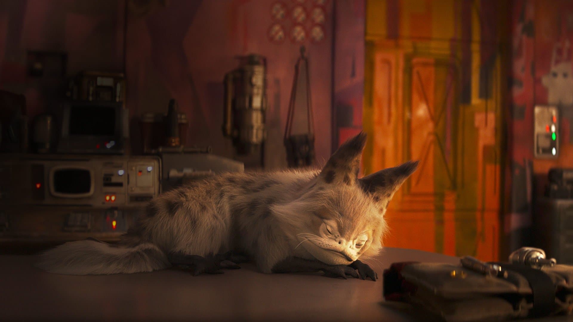 Ahsoka: Sabine's Loth-Cat backdrop