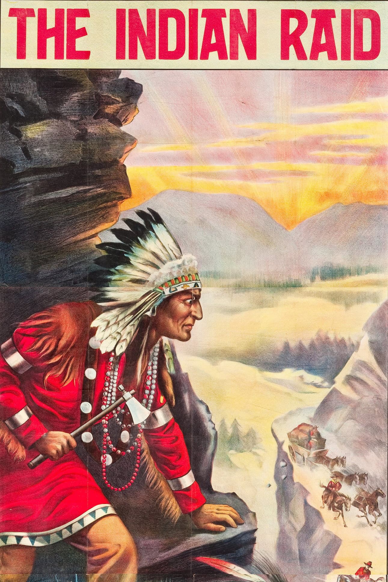 The Indian Raid backdrop