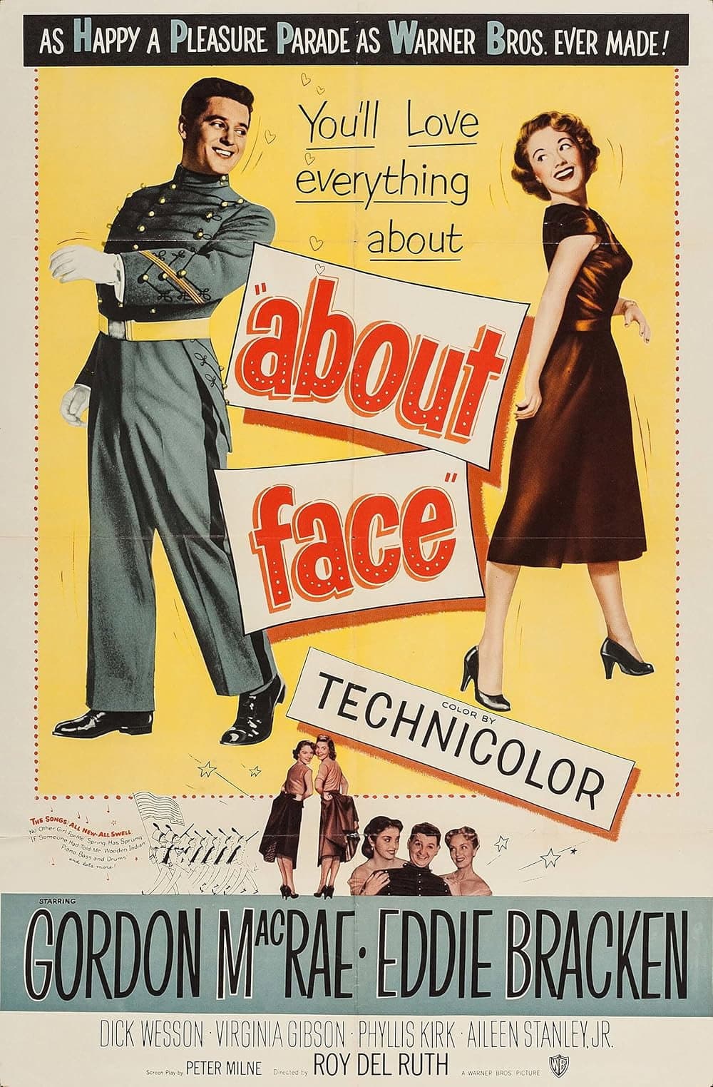 About Face backdrop