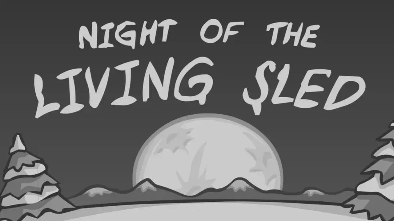 Night of the Living Sled backdrop