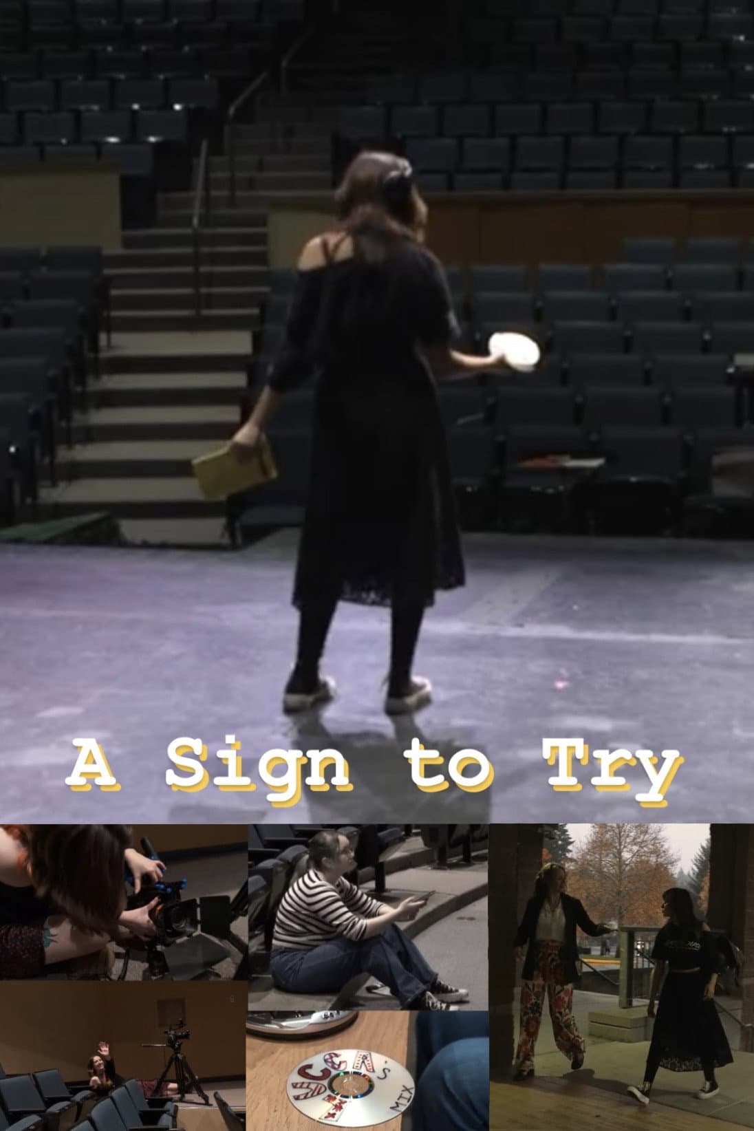 A Sign to Try backdrop