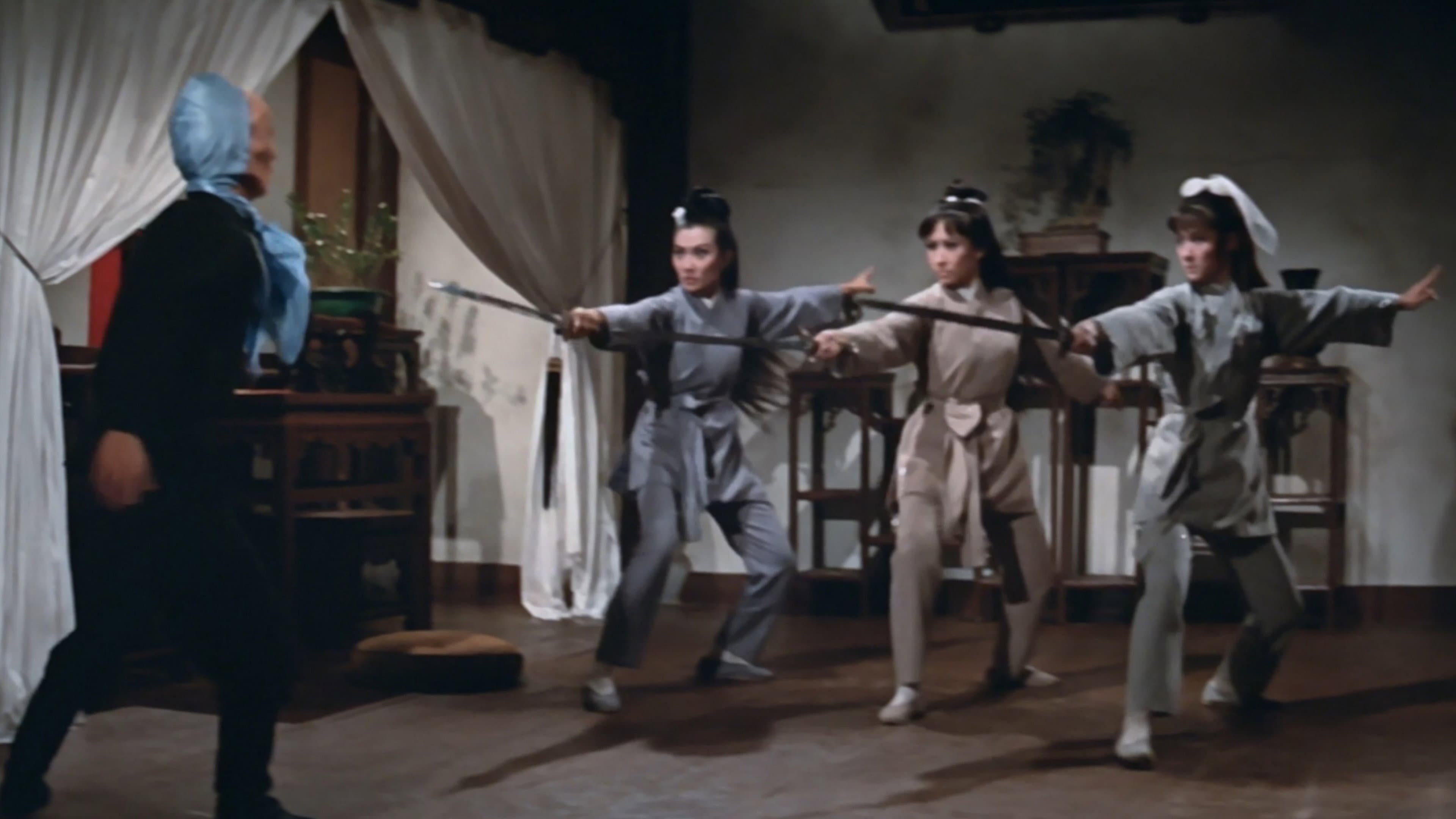 Swordswomen Three backdrop
