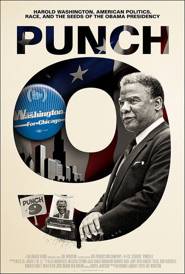Punch 9 for Harold Washington backdrop