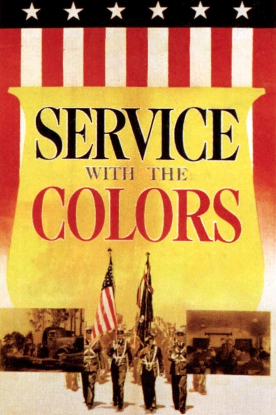 Service with the Colors backdrop
