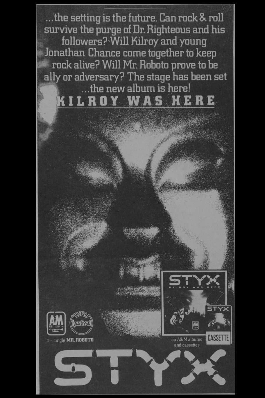 Kilroy Was Here backdrop