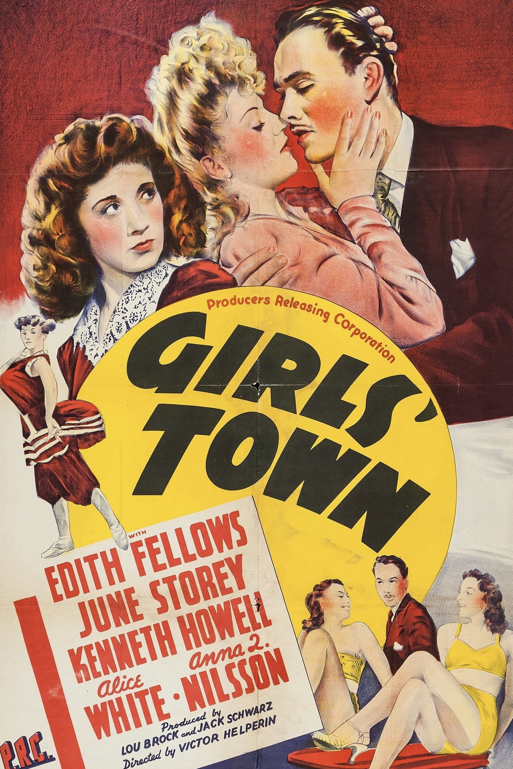 Girls' Town backdrop