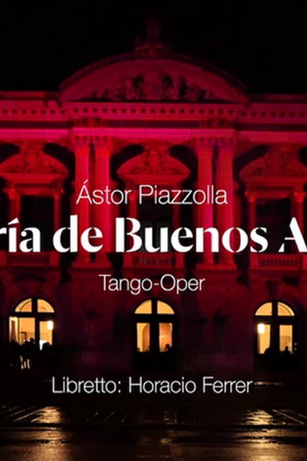 Astor Piazzolla's Maria de Buenos Aires Grand Théâtre de Genève backdrop
